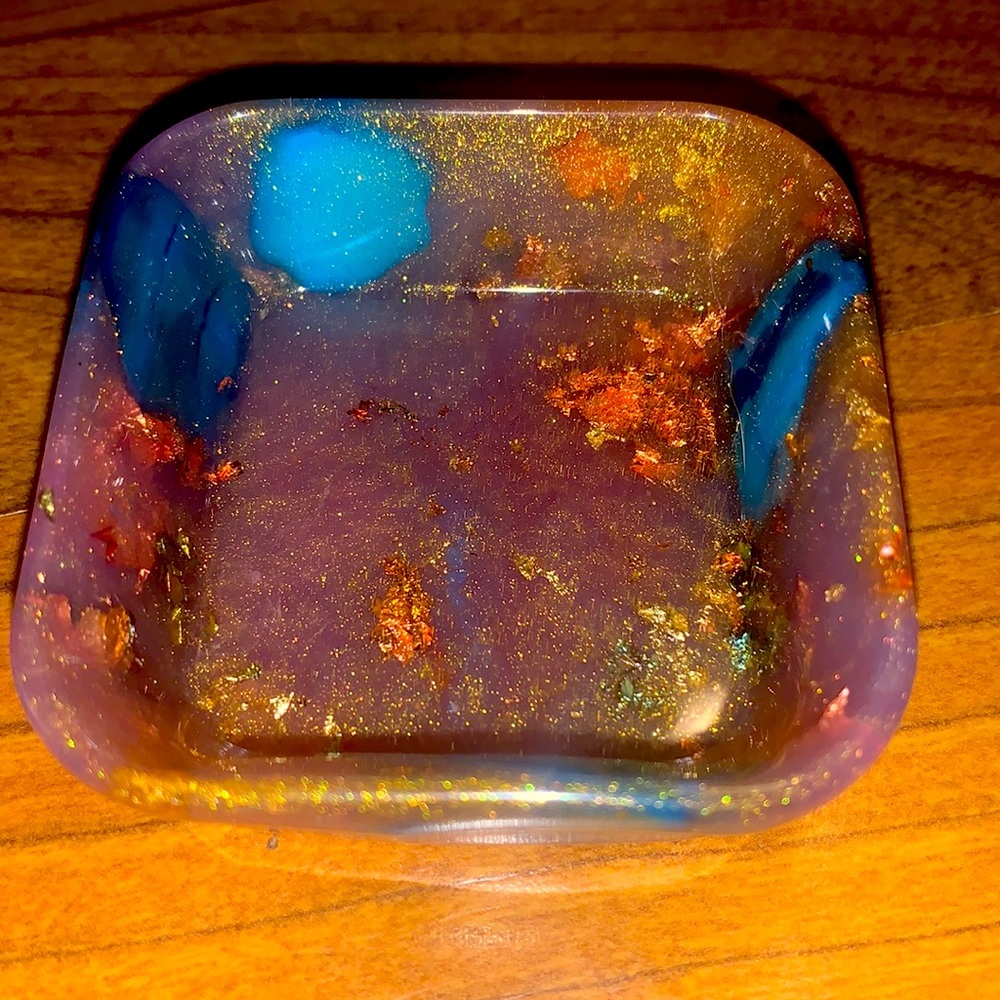Glitter Gem Stone Ring Bowl